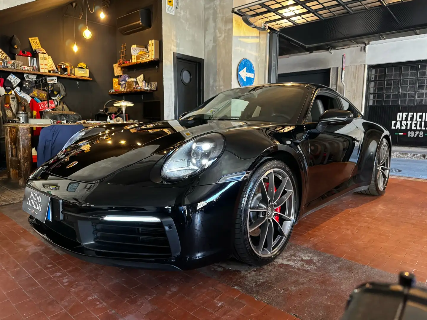 Porsche 911 992 Coupe 3.0 Carrera S auto APPROVED FINO AL 6/26 Noir - 2