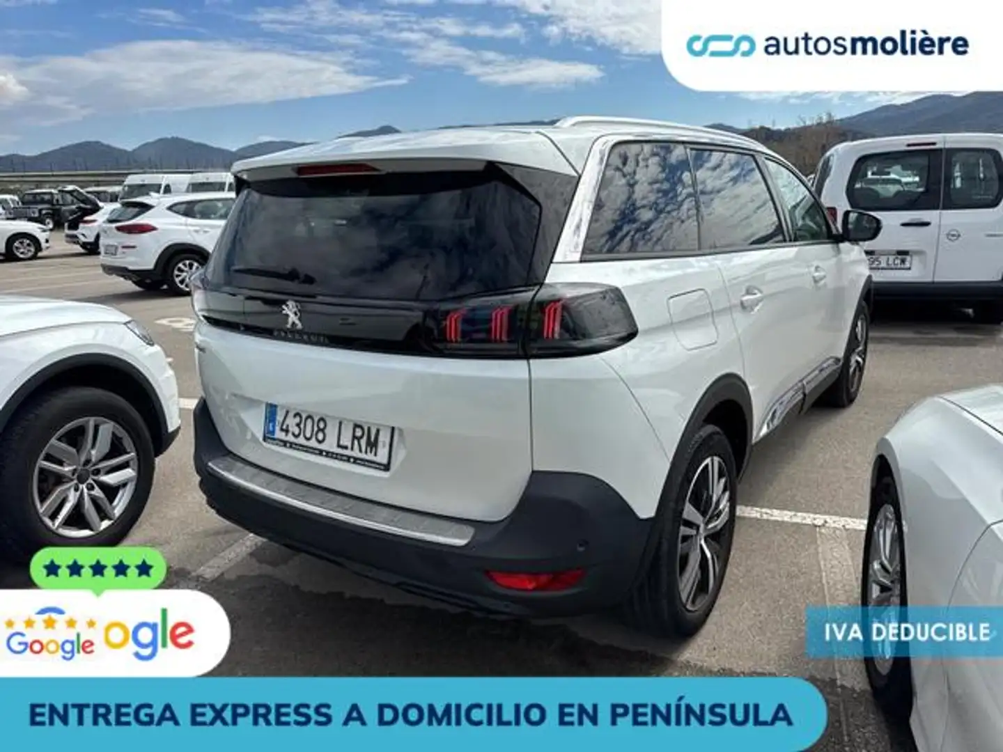 Peugeot 5008 1.6 BlueHDI Allure 7 pl. 120 Blanco - 2