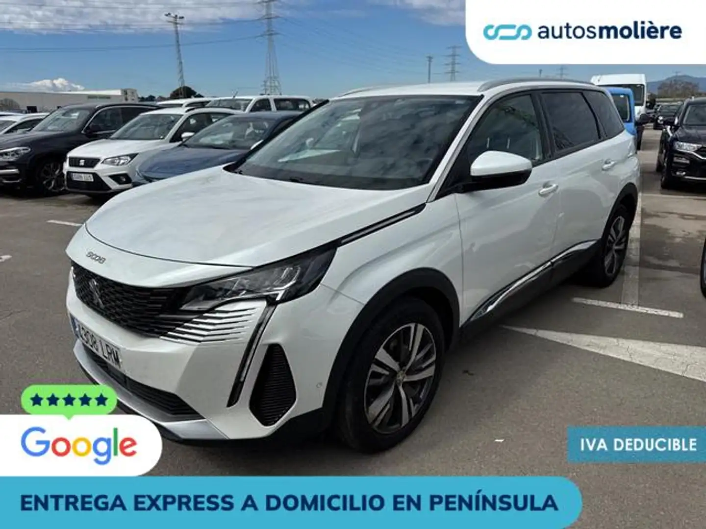 Peugeot 5008 1.6 BlueHDI Allure 7 pl. 120 Blanco - 1
