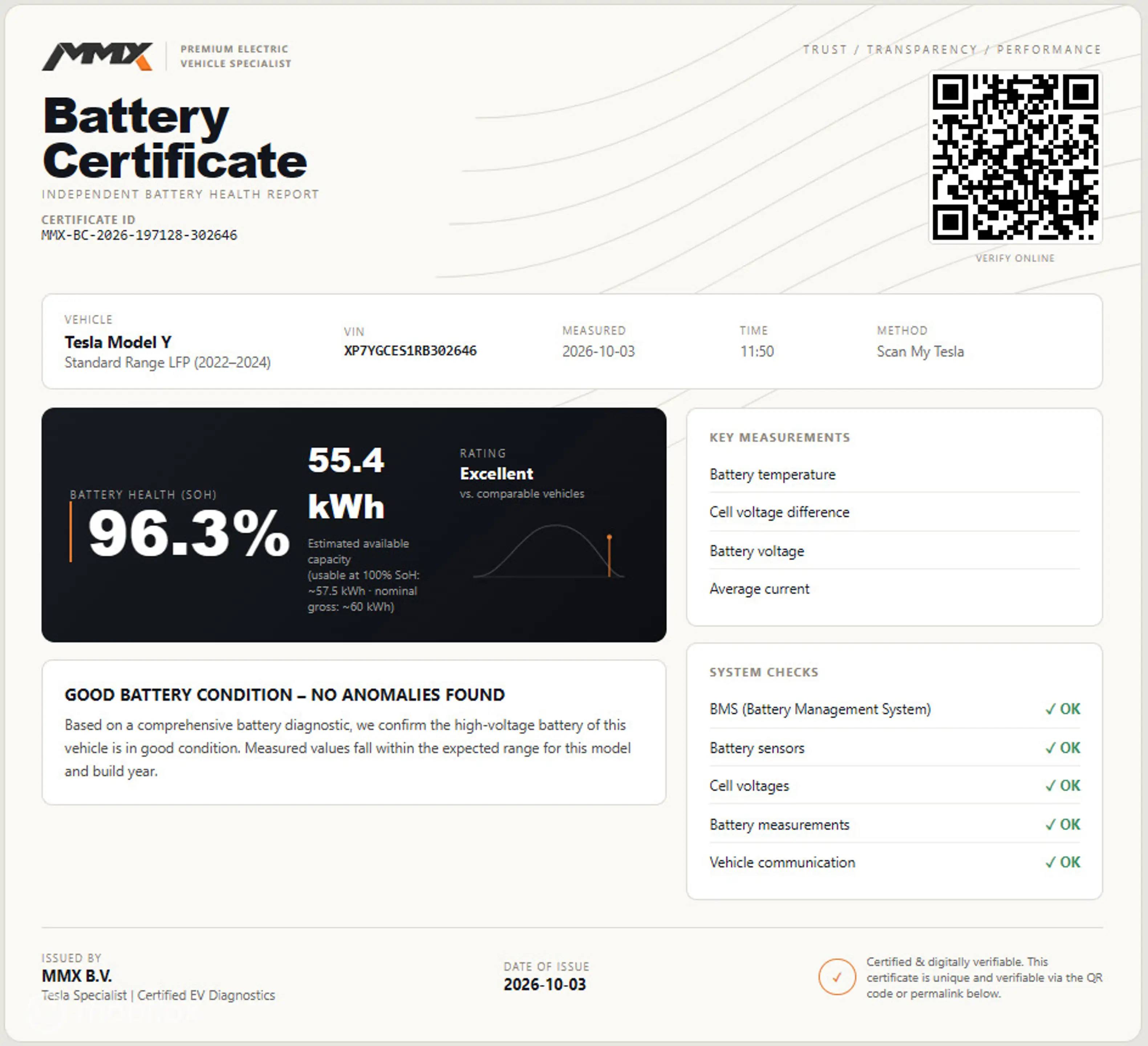 Tesla Model Y PREMIUM LFP + MMX PACK + IAP + SOH 96.3% — photo 21