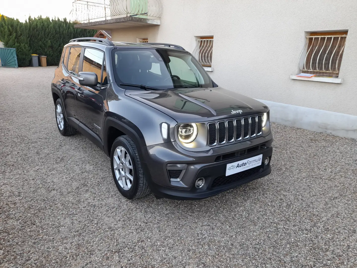 Jeep Renegade 1.0 GSE T3 120ch Limited (CarPlay +...) 2019 Gris - 1
