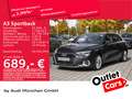 Audi A3 40 TDI qu. S tronic advanced AHK/AC Grau - thumbnail 1