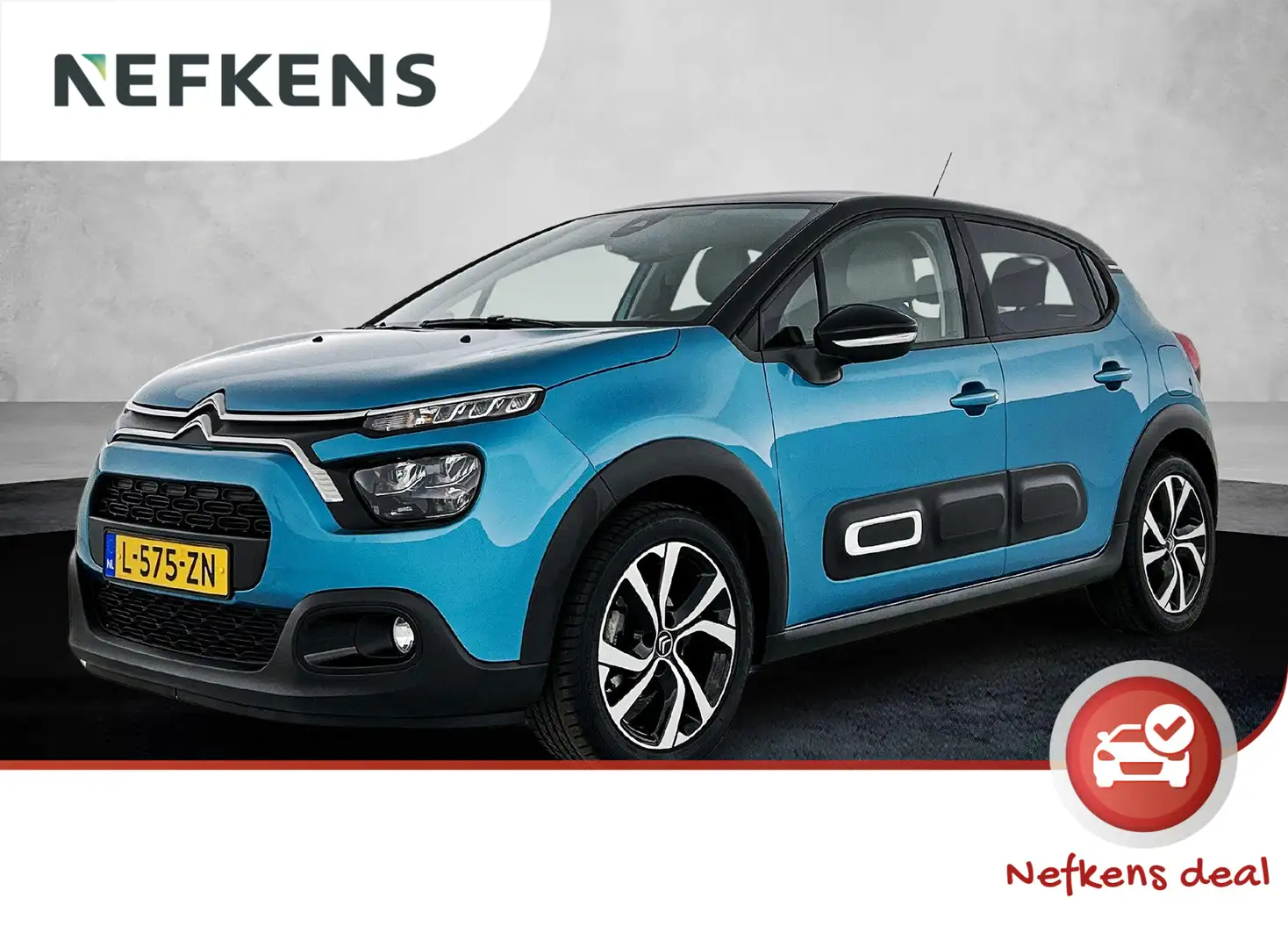 Citroen C3 1.2 Shine 110pk | Navigatie | Climate Control | Cr Blauw - 1
