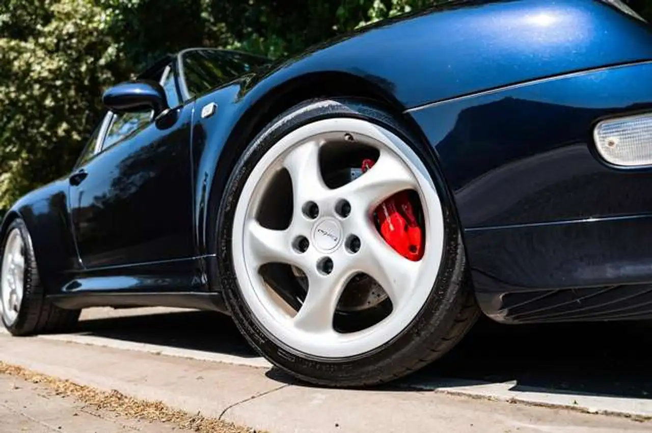 Porsche 993 911 TURBO COUPE / FULL SERVICE / PCCM / CC / MIDNIGHT BLUE, foto 12