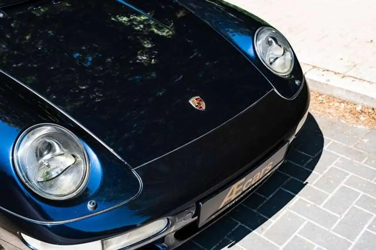 Porsche 993 911 TURBO COUPE / FULL SERVICE / PCCM / CC / MIDNIGHT BLUE, foto 11