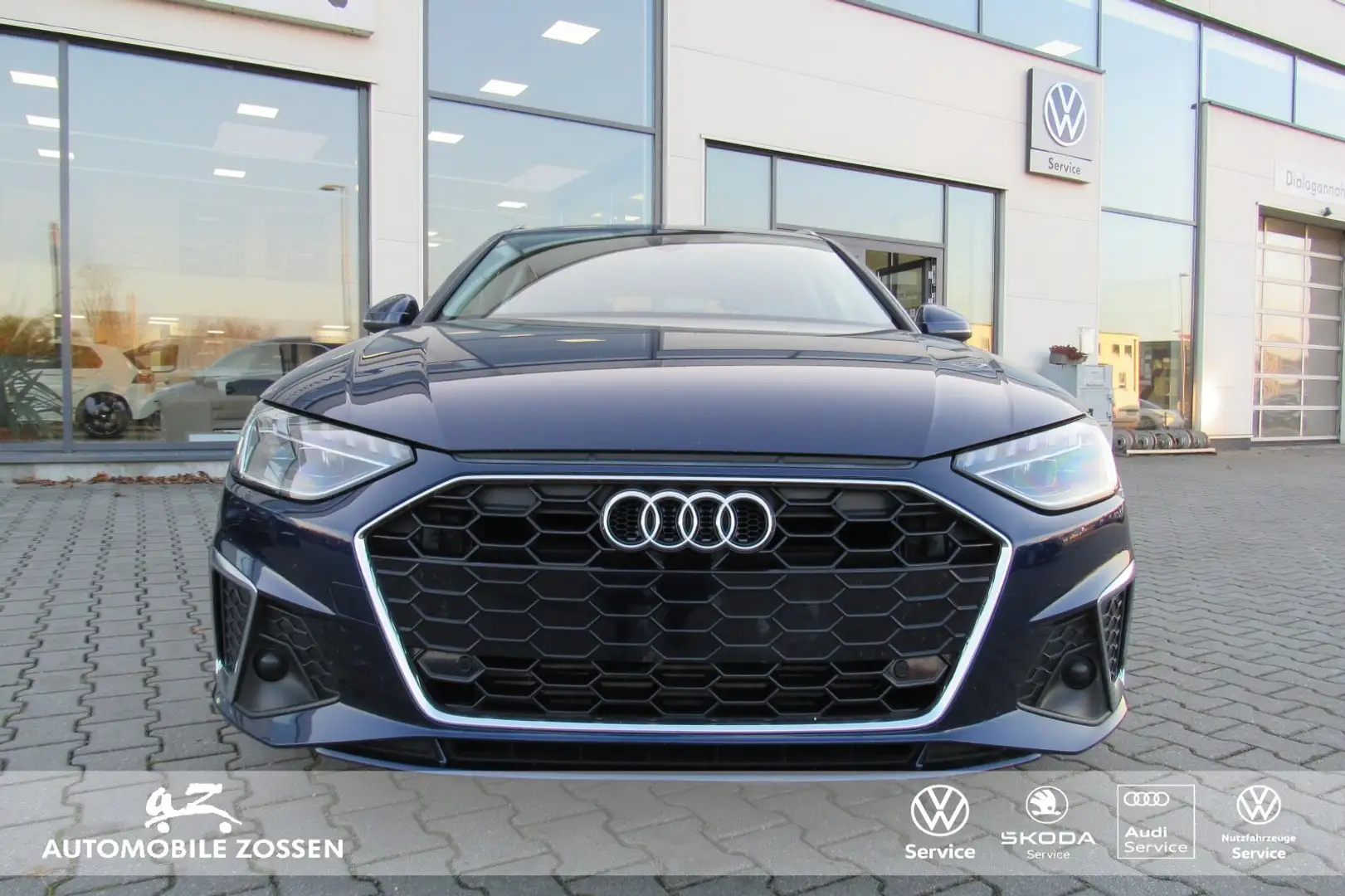 Audi A4 A4 40 2.0 TFSI Avant S line (EURO 6d-TEMP) Autom. Bleu - 2
