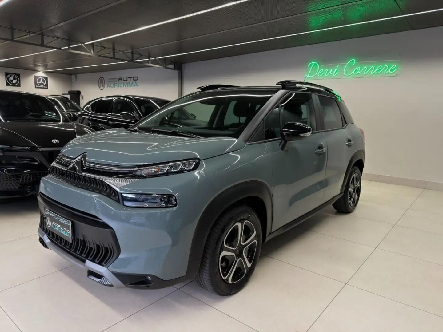 Citroen C3 Aircross 1.5 BLUEHDI 120 CV EAT6 SHINE NAVI+R-CAMERA Verde - 1
