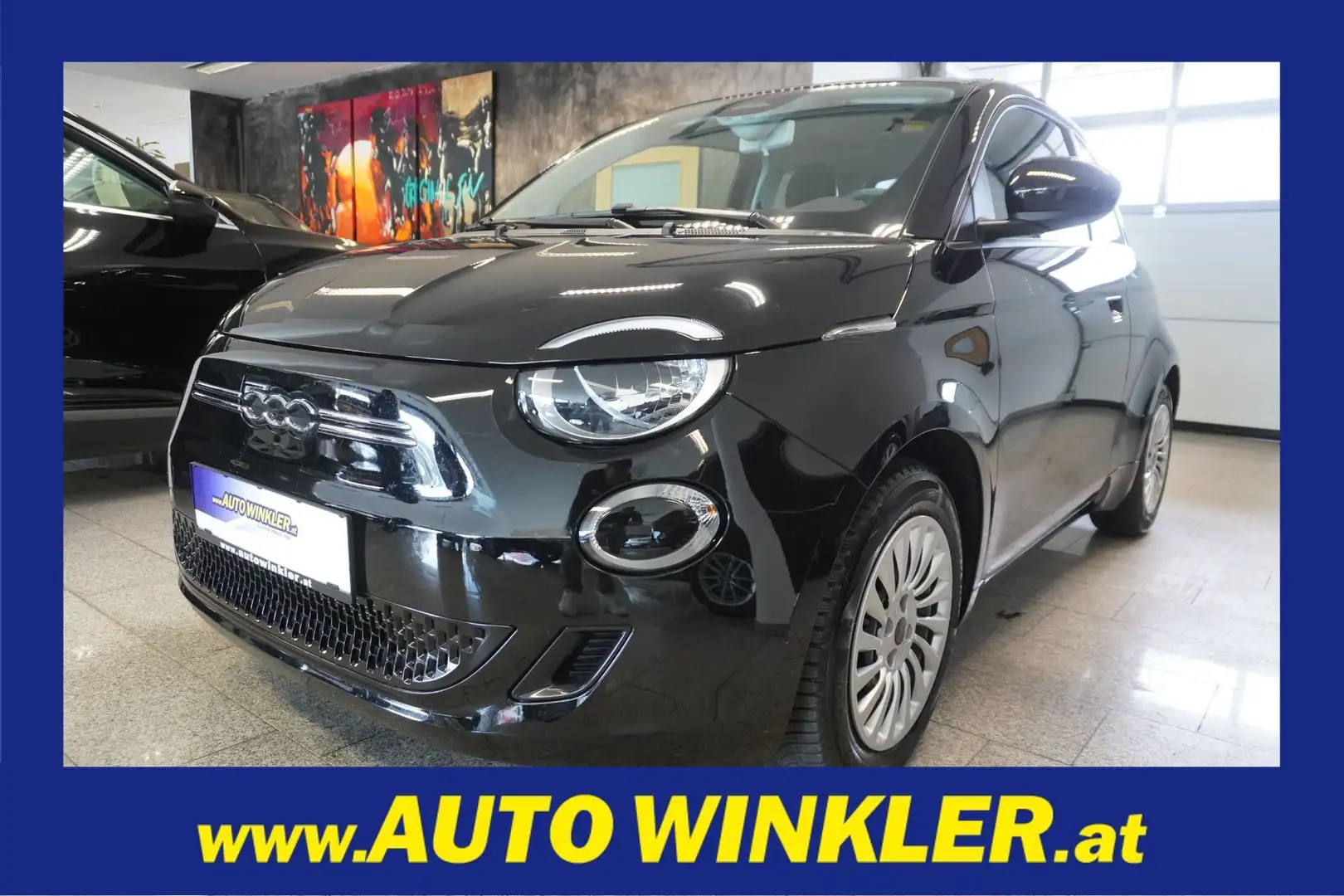 Fiat 500e Action Klima Schwarz - 1
