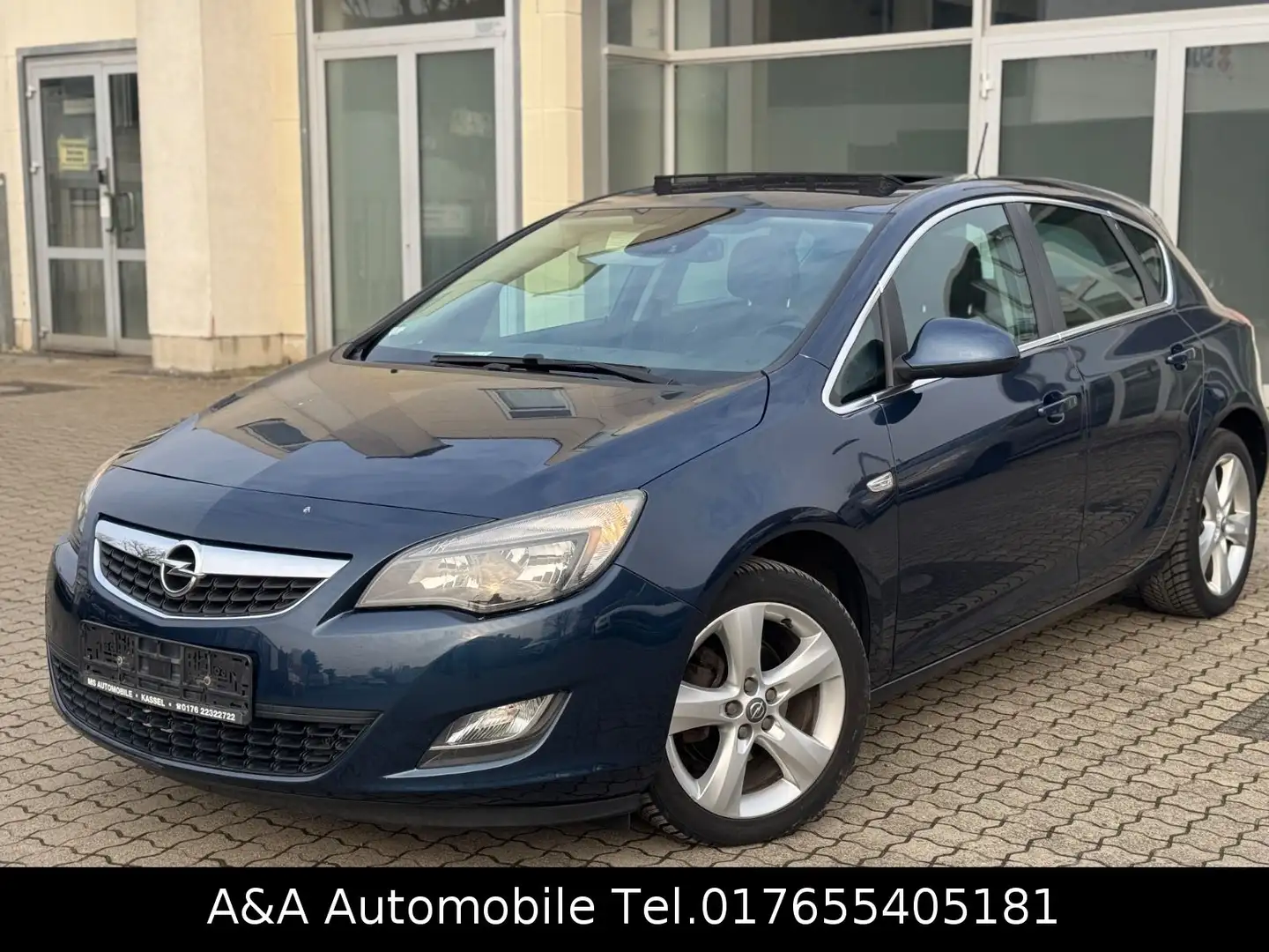 Opel Astra J Lim. 5-trg. Sport Service Neu TÜV Euro5 Azul - 2
