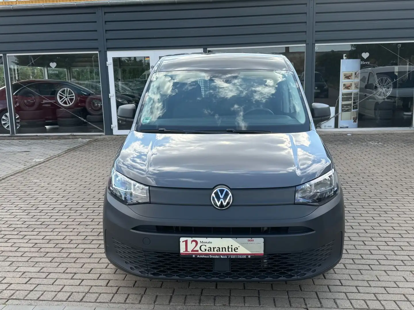 Volkswagen Caddy Cargo*Garantie*MwSt*Klima*AHK* Grau - 2