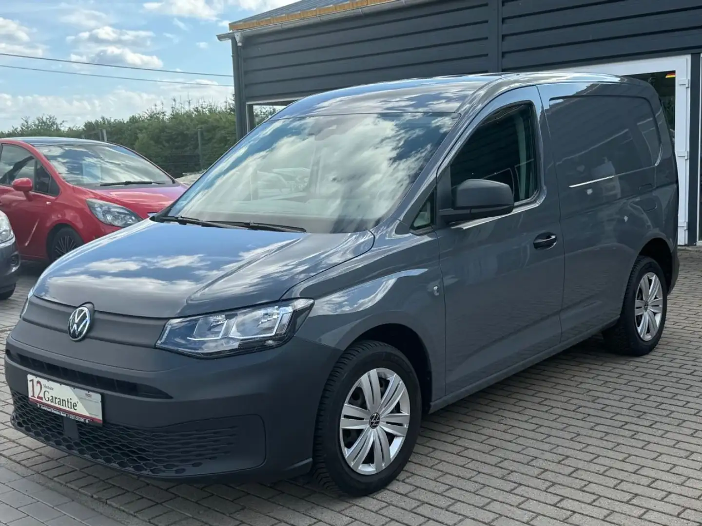 Volkswagen Caddy Cargo*Garantie*MwSt*Klima*AHK* Grau - 1