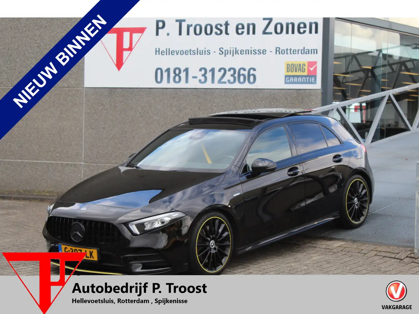 Mercedes-Benz A 250 Edition!! Amg pakket Automaat/Panoramadak/Digitale Zwart - 1