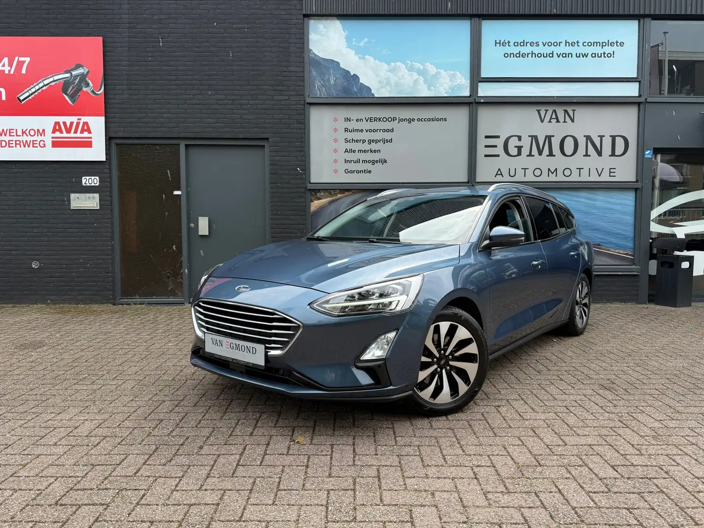 Ford Focus Wagon 1.0 EcoBoost Titanium Business Azul - 1