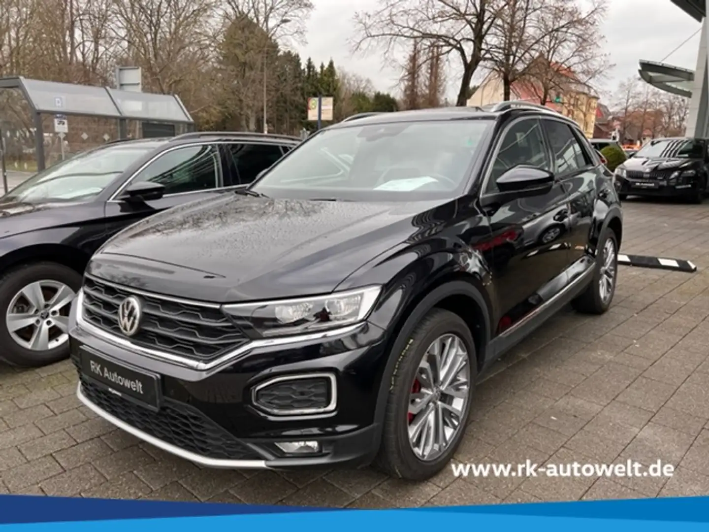Volkswagen T-Roc Sport 4Motion 2.0 TSI LED Navi Kurvenlicht ACC All Schwarz - 1