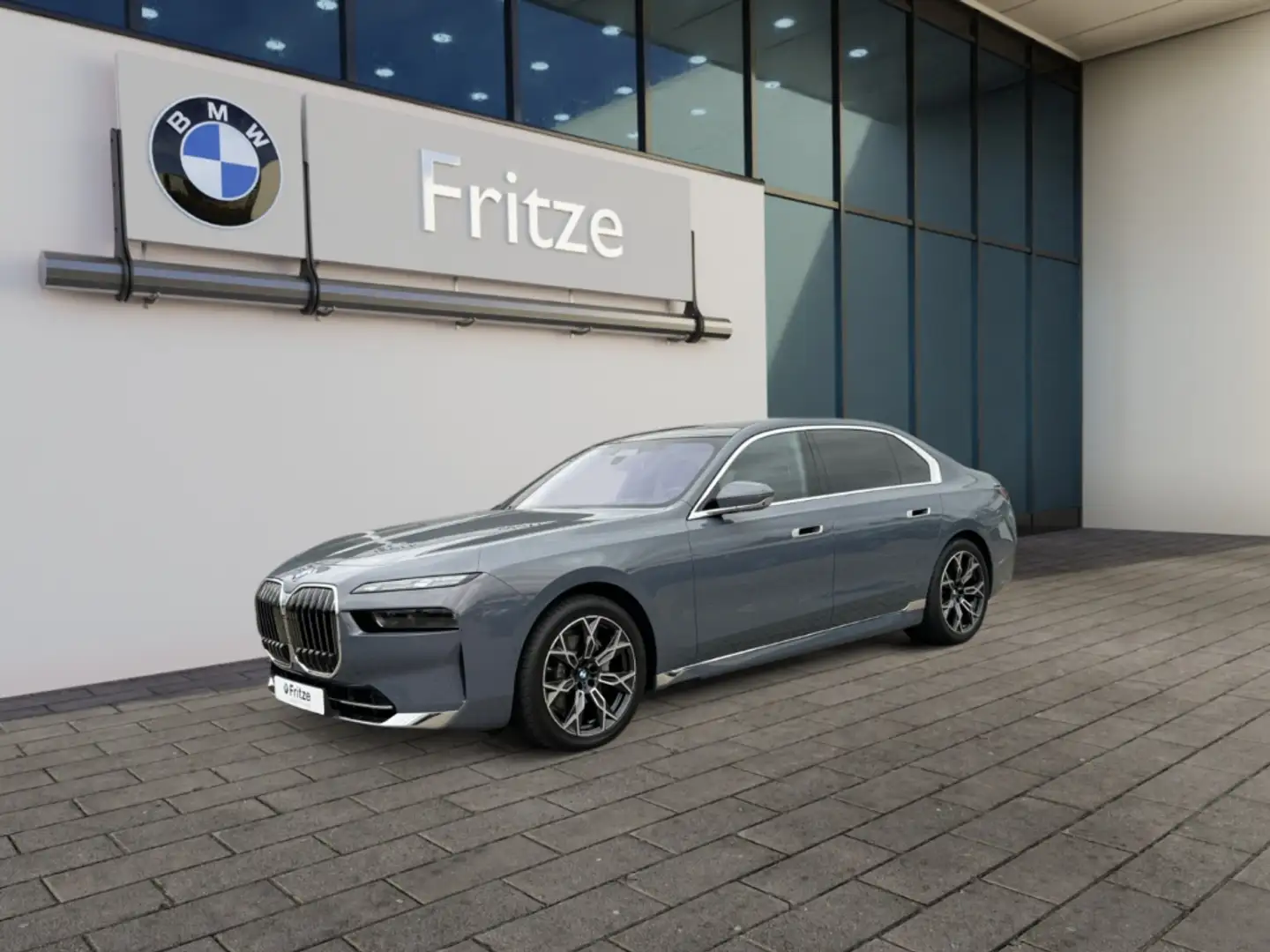 BMW 740 d xDrive Design Pure Excellence HUD StandHZG Szary - 1