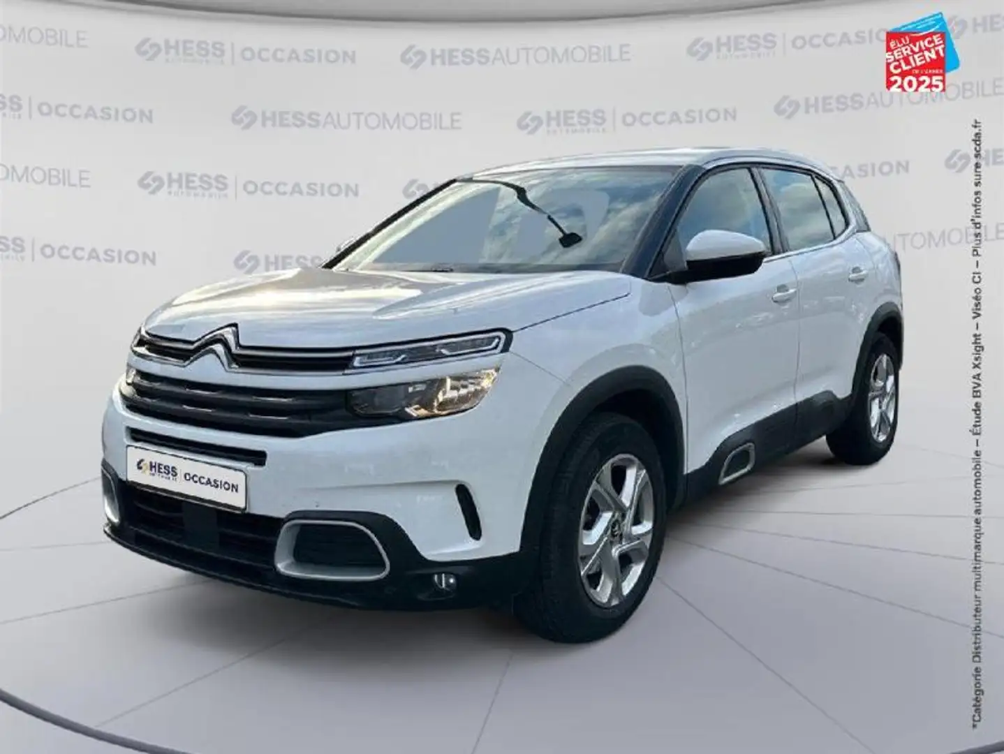 Citroen C5 Aircross PureTech 130ch S\u0026S Live E6.d-TEMP Gris - 1