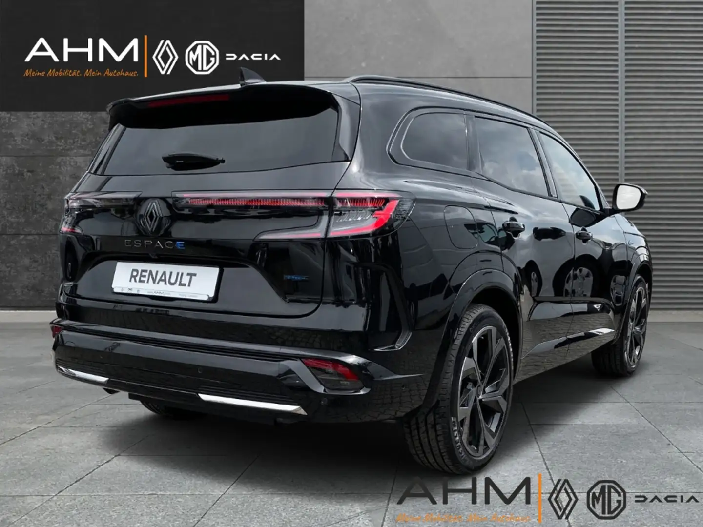 Renault Espace VI Alpine E-Tech Hybrid 200 7-Sitzer NAVI KLIMA KA Siyah - 2