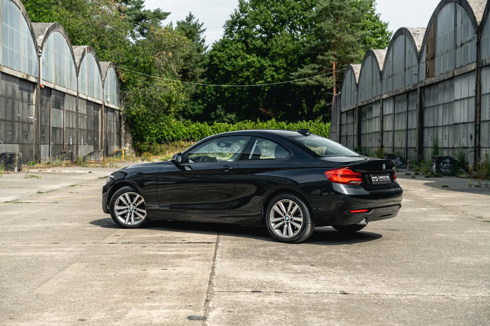 BMW 218 218i Coupe Aut. Чорний - 2