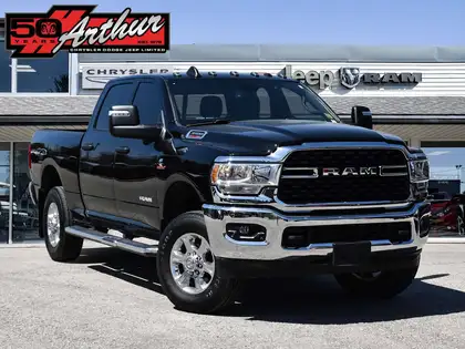 Black 2023 RAM 3500 Pickup Truck Four-Wheel Drive Automatic