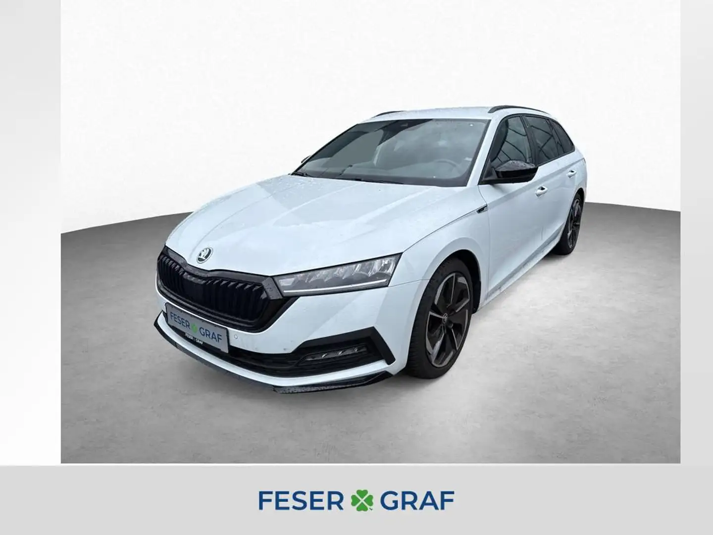 Skoda Octavia Combi Sportline 2.0 TSI 7-DSG 4x4 *NAVI*MEMORY Weiß - 1