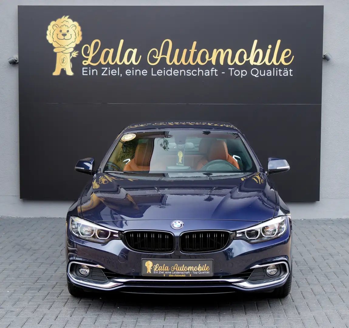 BMW 430 i Cabrio 2.0 BMW Individual CARPLAY H&K Blau - 2