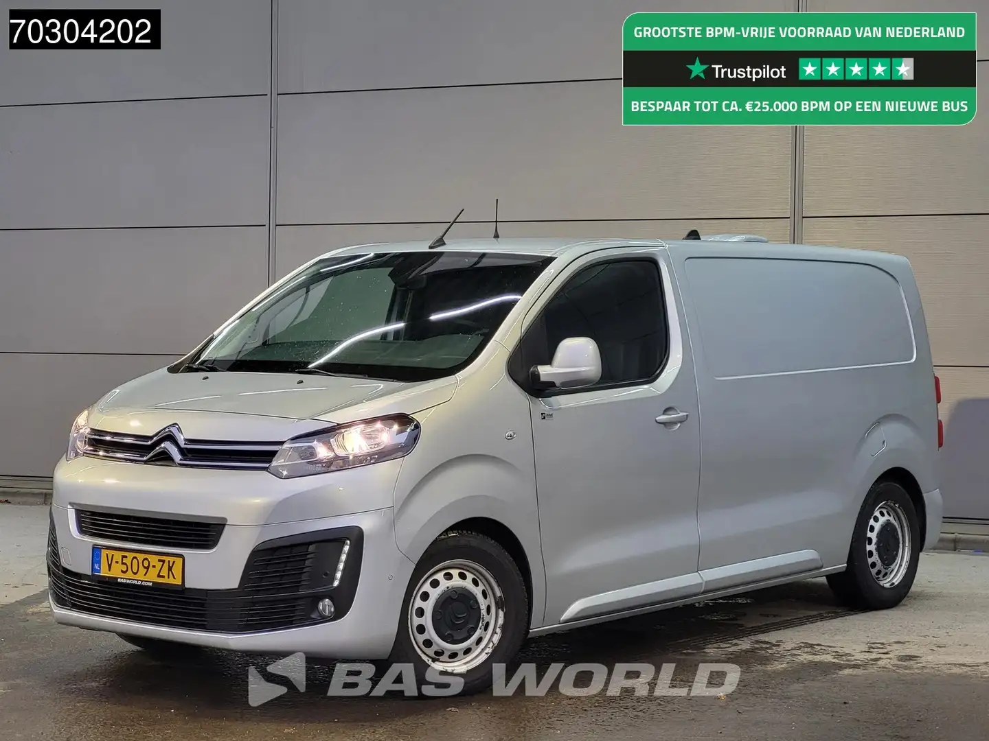 Citroen Jumpy 180pk Automaat L2H1 Airco Cruise Parkeersensoren W Zilver - 1