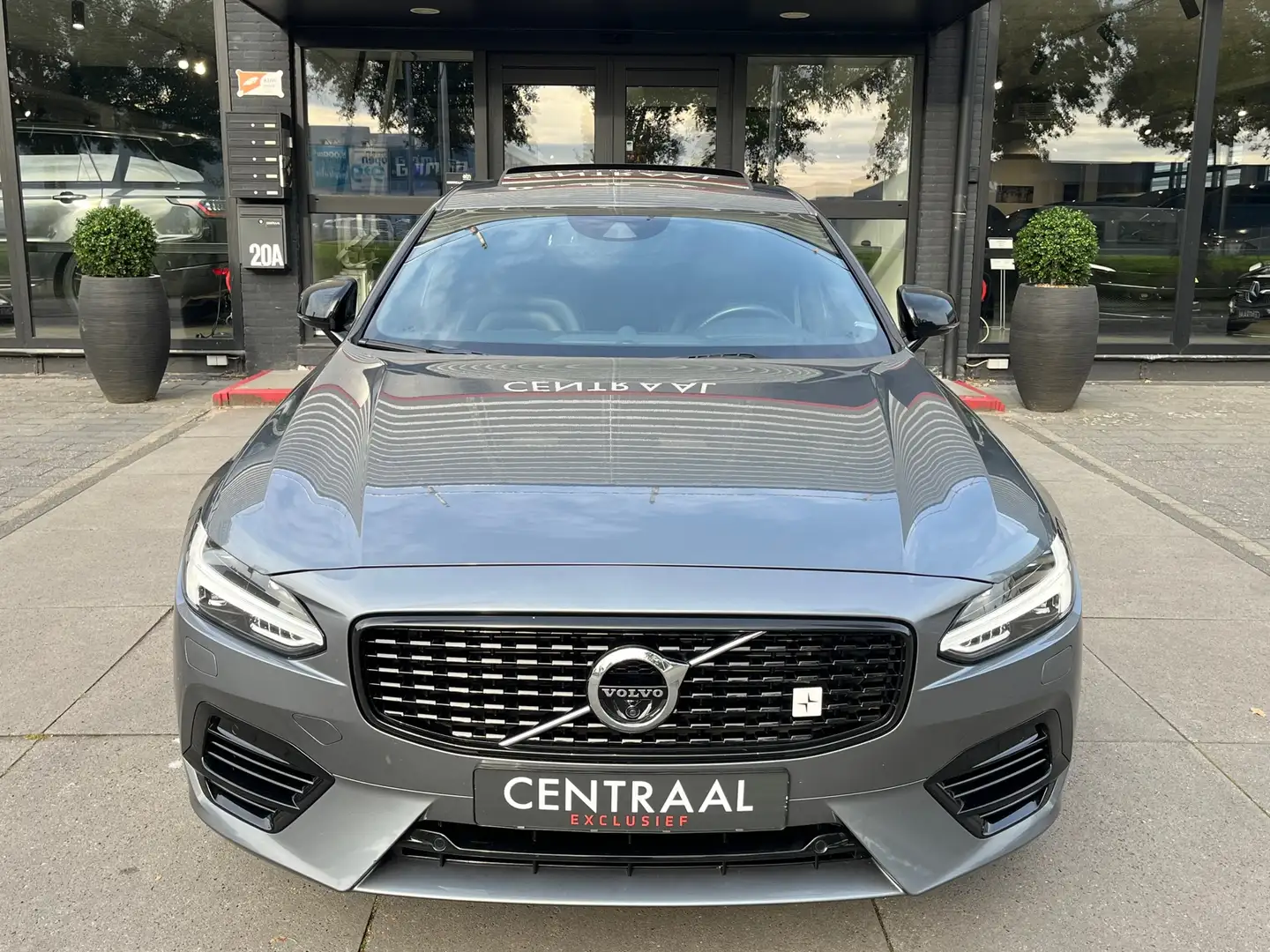 Volvo S90 2.0 T8 AWD Polestar|Schuifdak|Bowers&Wilkins|Head- Gris - 2