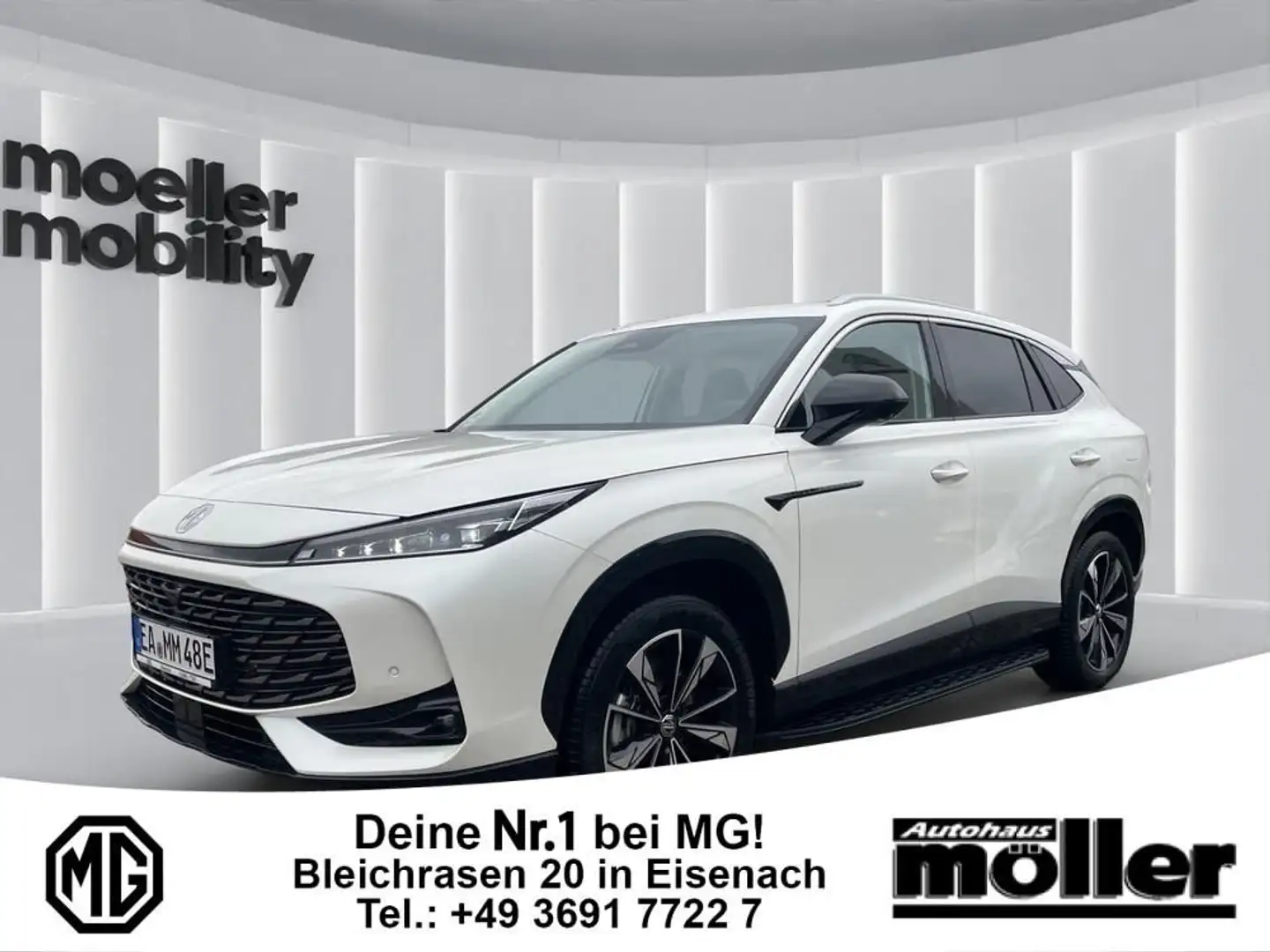 MG HS PHEV Luxuy  Plugin bis zu 1000km Reichweite! Weiß - 1