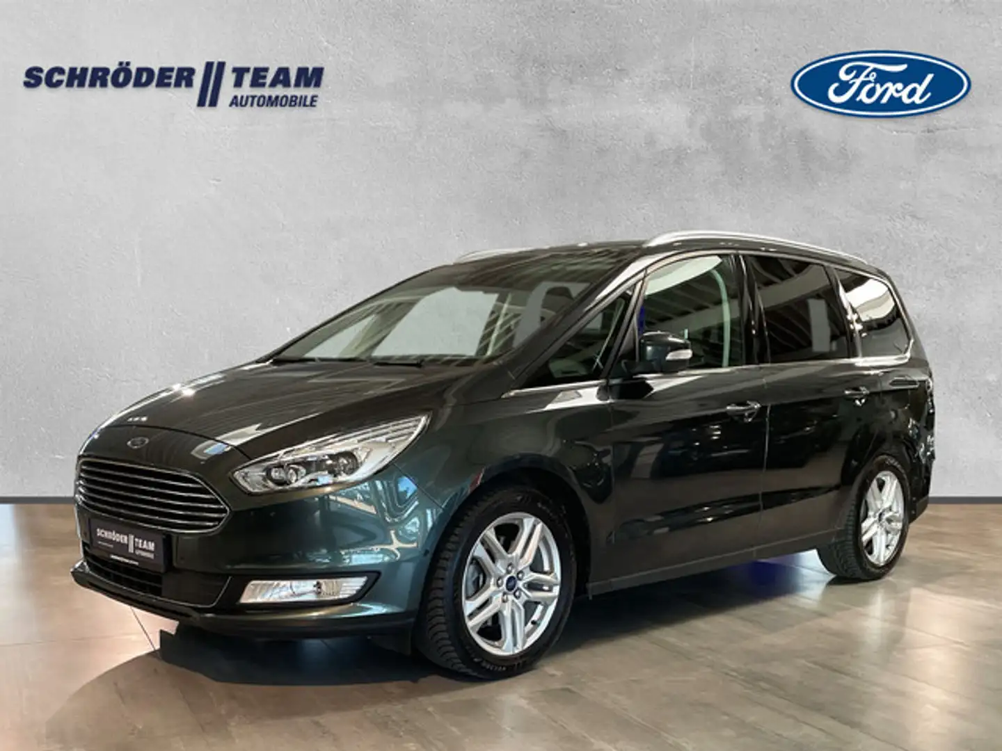 Ford Galaxy Titanium Grün - 1
