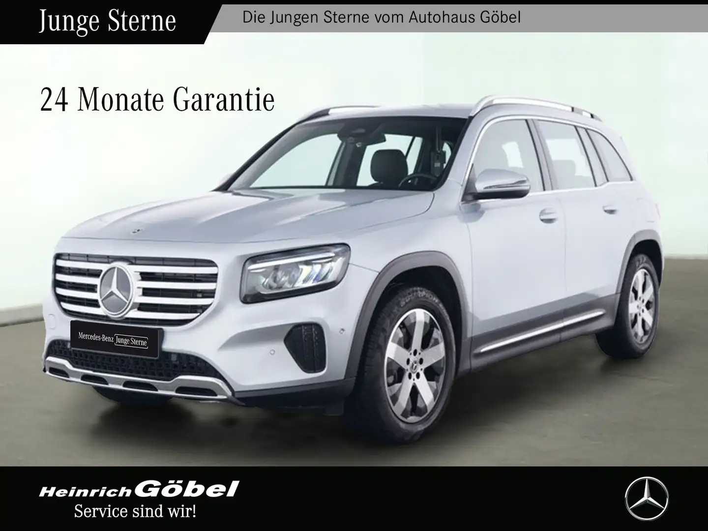 Mercedes-Benz GLB 200 PROGRESSIVE+AHK+LED+KAMERA+WINTER.P+NAVI Silber - 1