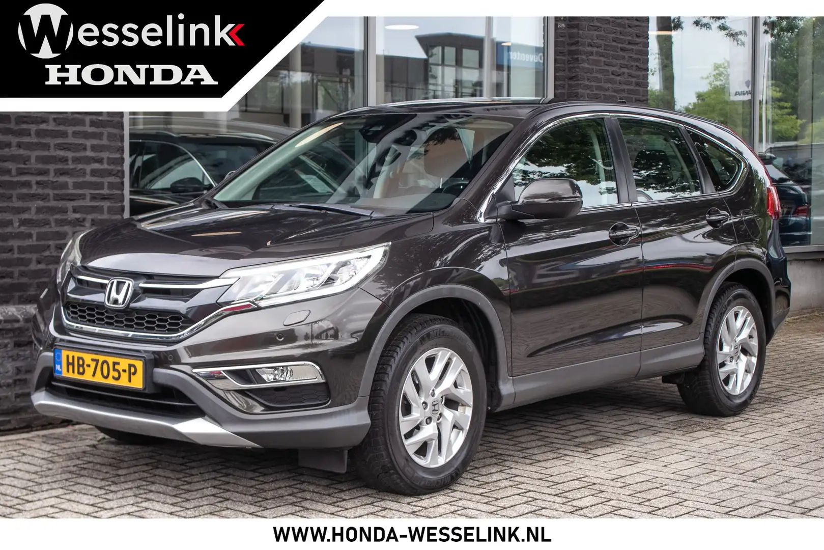 Honda CR-V 2.0 4WD Elegance automaat - All-in rijklrprs | tre Bruin - 1