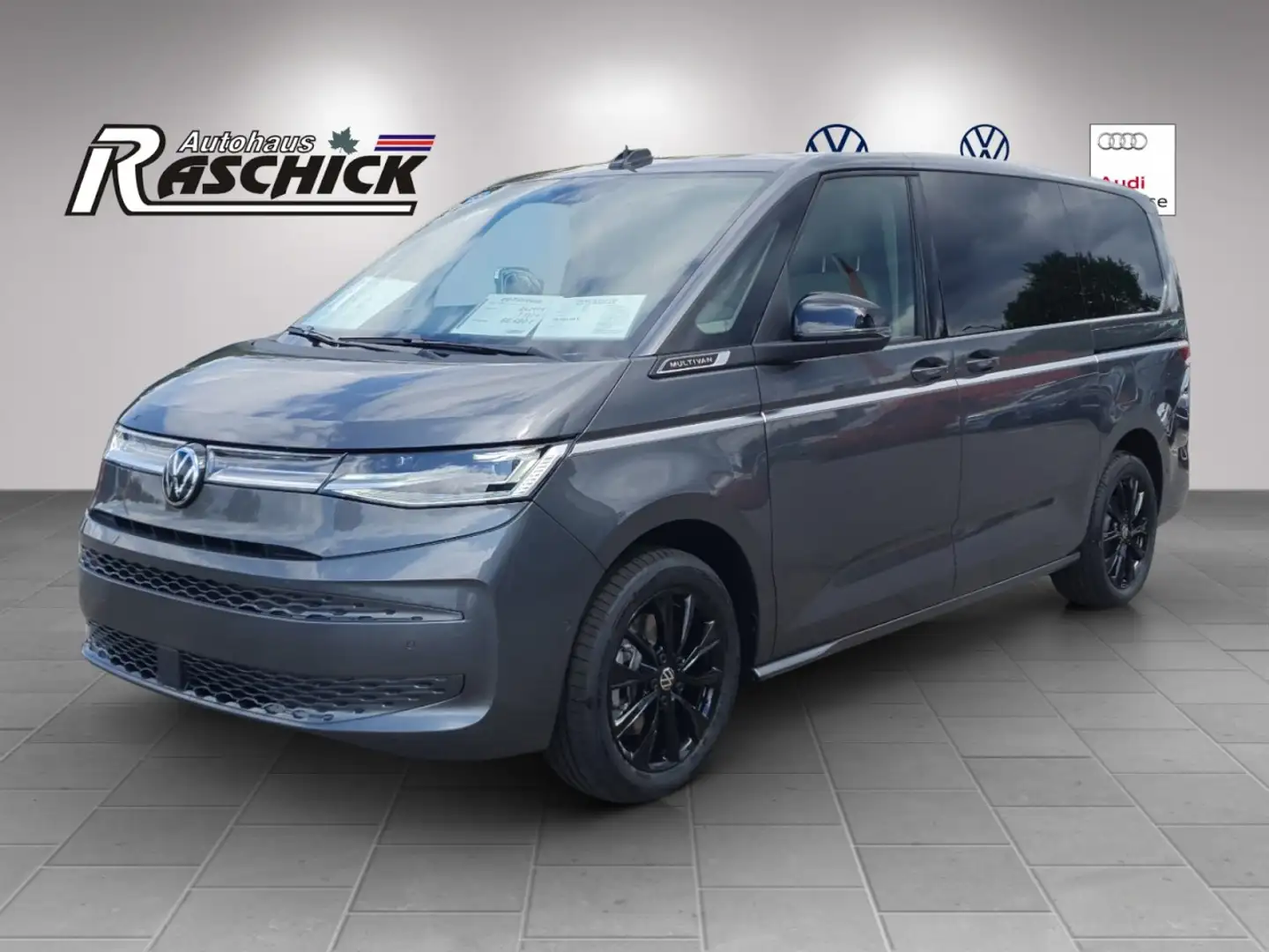 Volkswagen T7 Multivan Style lang LÜ TDI AHK ACC IQ-Light Klima Navi Grau - 2