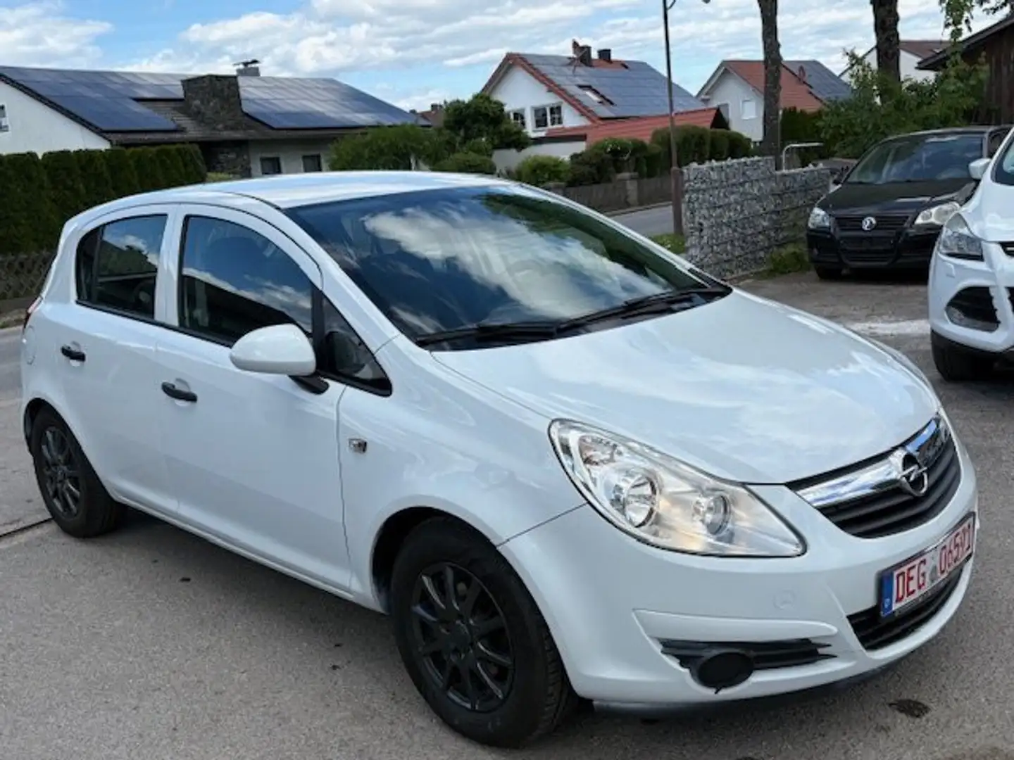 Opel Corsa Selection TÜV NEU Euro 5 Blanc - 1