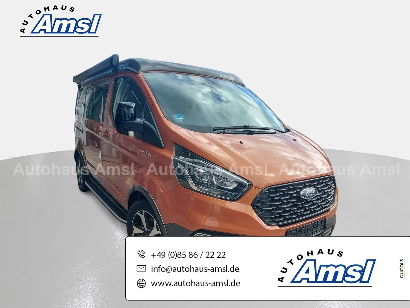 Ford Transit Custom 2.0 TDCi Bürstner Copa C 500 Active Automatik Xeno Orange - 1