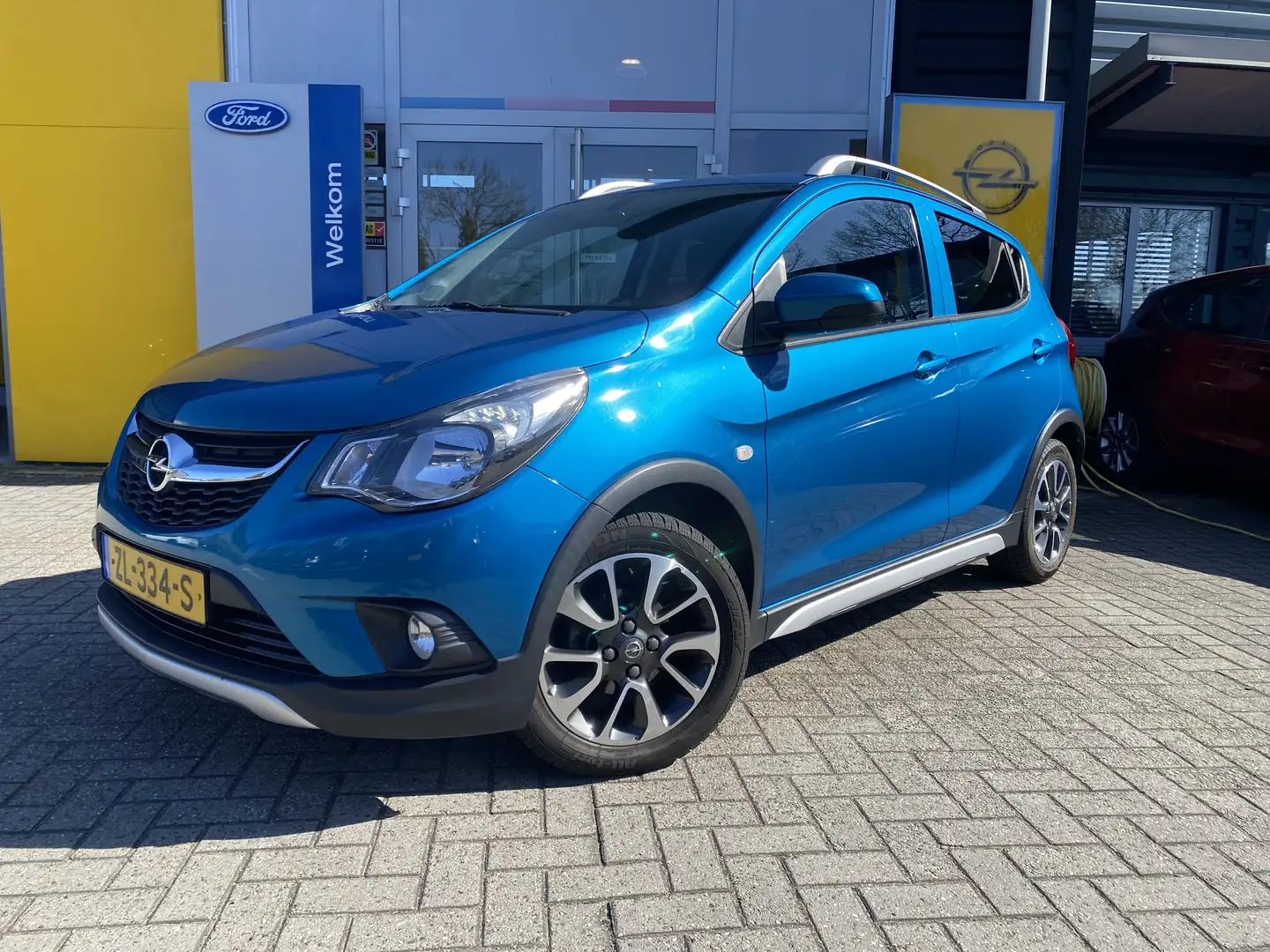 Opel Karl 1.0 75PK Rocks Online Edition | APPLE CARPLAY/ANDR Blauw - 1