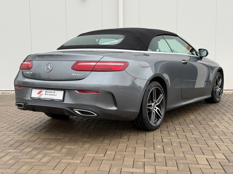 Mercedes-Benz E 400 d Cabrio 4Matic MULTIBEAM AMG-LINE DISTR.+ — photo 4