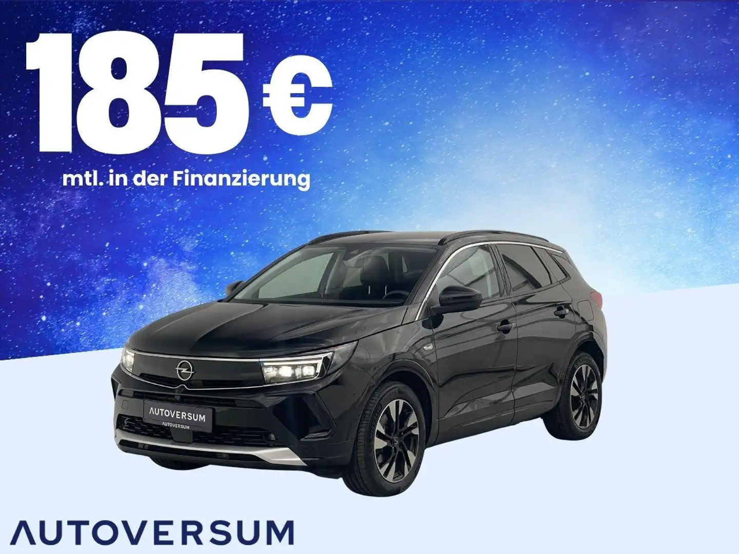 Opel Grandland Elegance PHEV LED*KEY*360°*CARPLAY*TOT Schwarz - 1