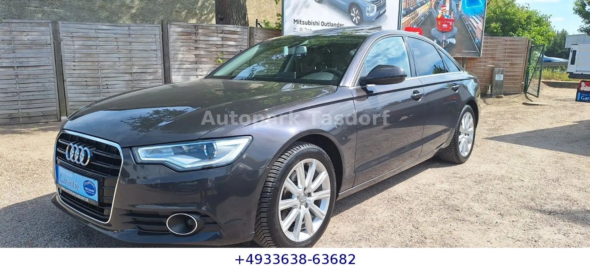 Audi A6 Lim. 3.0 TDI/Schiebedach/ACC/Navi/Leder Grijs - 1