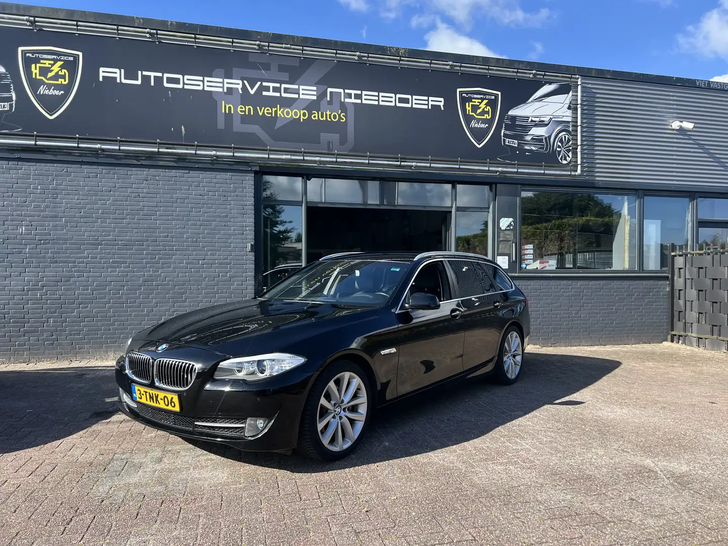 BMW 520 High Executive # zeer nette auto! # Zwart - 1