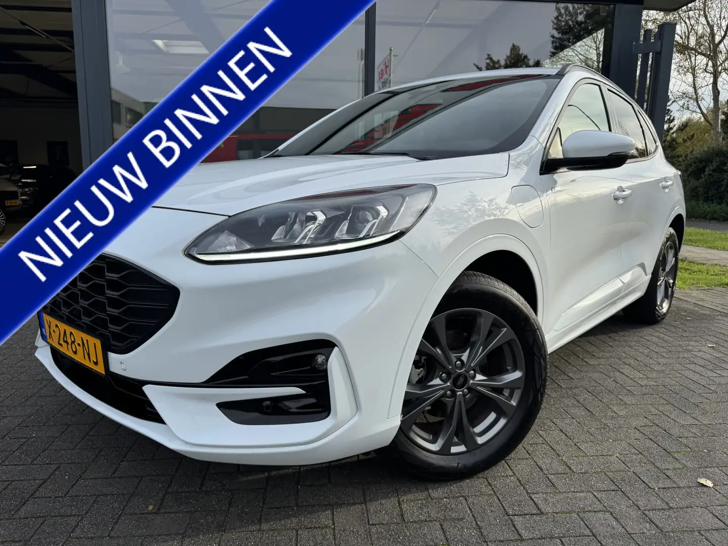 Ford Kuga 2.5 PHEV ST-Line Blanc - 1