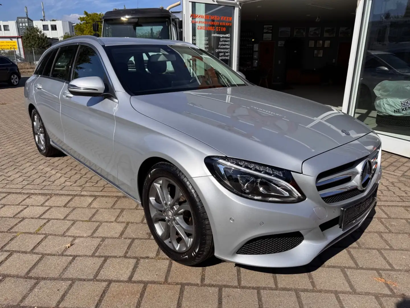 Mercedes-Benz C 180 T-Modell , AHK,WR Silber - 2