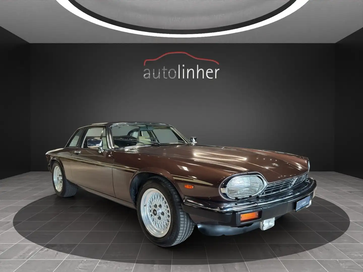 Jaguar XJSC 5.3. v12 . B.auto.157000 km .targa. Brun - 1