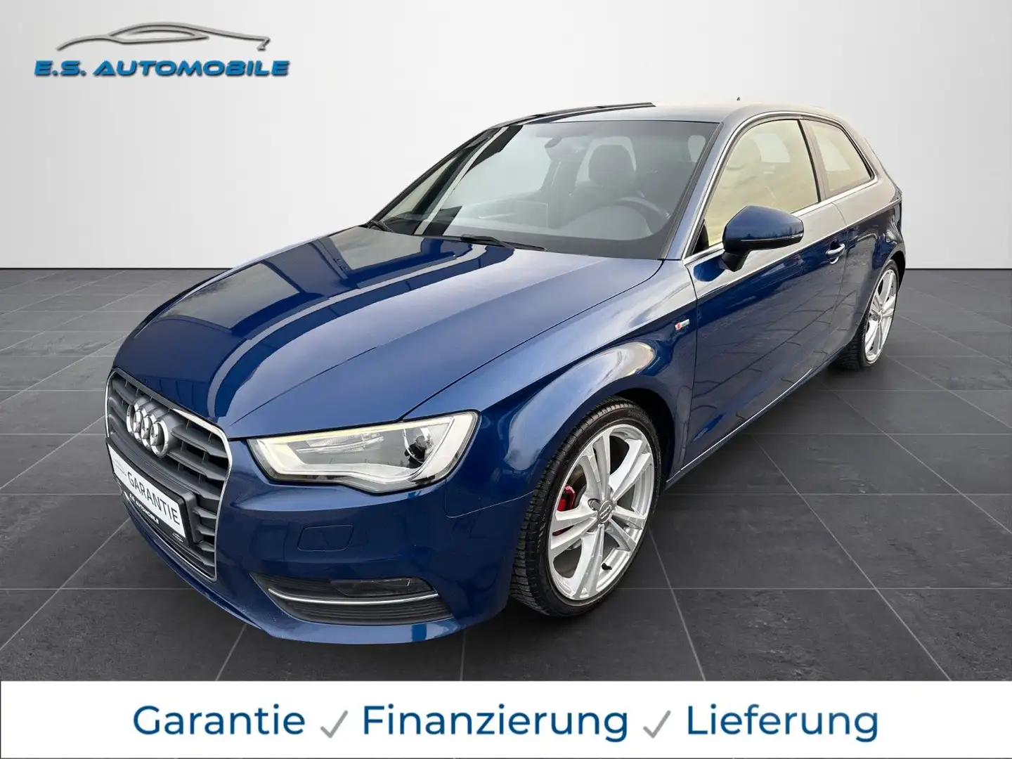 Audi A3 1.4 TFSI S-Line Sportpaket GARANTIE/AUTOMATIK Blau - 1
