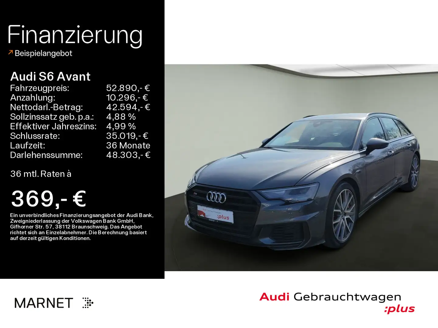 Audi S6 3.0 TDI quattro*Navi*LED*Alu*AHK*PDC*Vi Šedá - 1