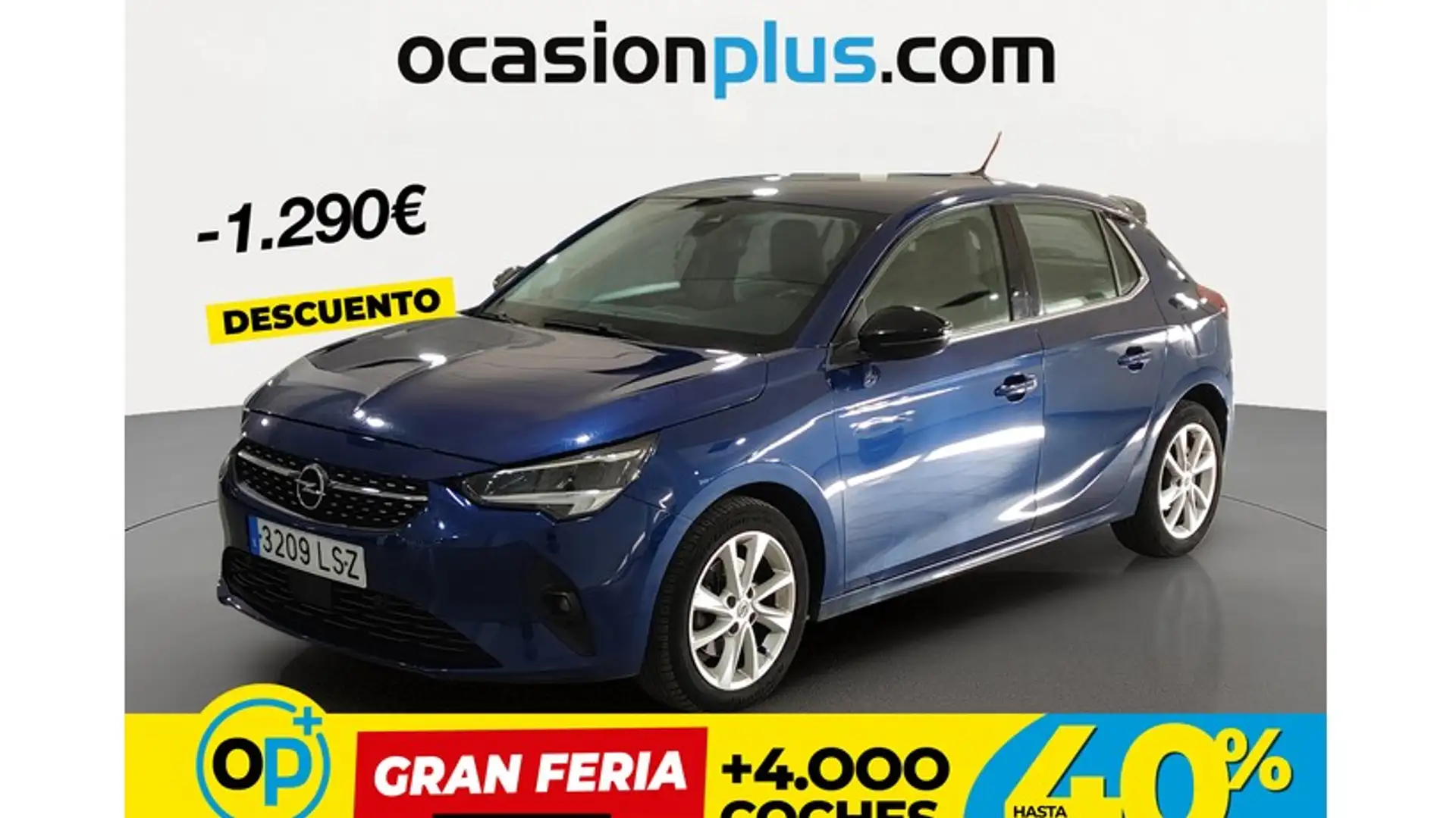 Opel Corsa 1.2T XHT S/S Elegance AT8 100 Azul - 1