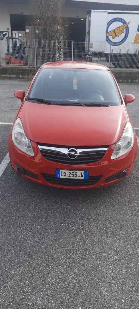 Opel Corsa 3p 1.2 Enjoy c/radio easytronic Rouge - 2