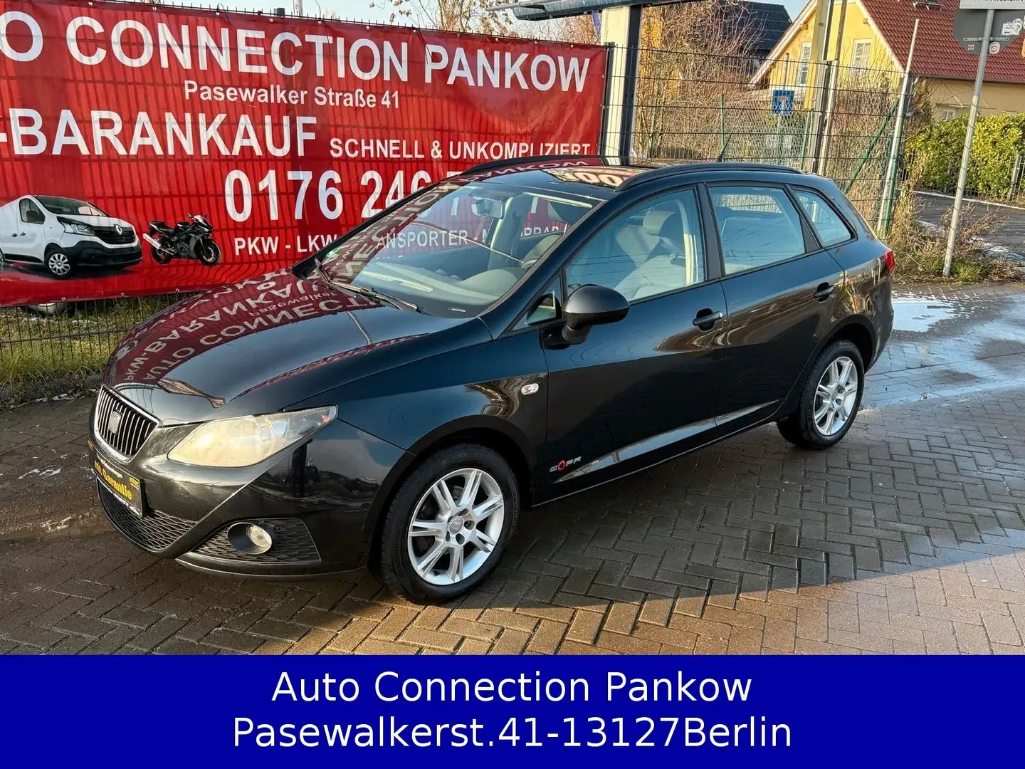 SEAT Ibiza 1.2 12V 51kW Style Copa ST**TÜV 07/27** Zwart - 1