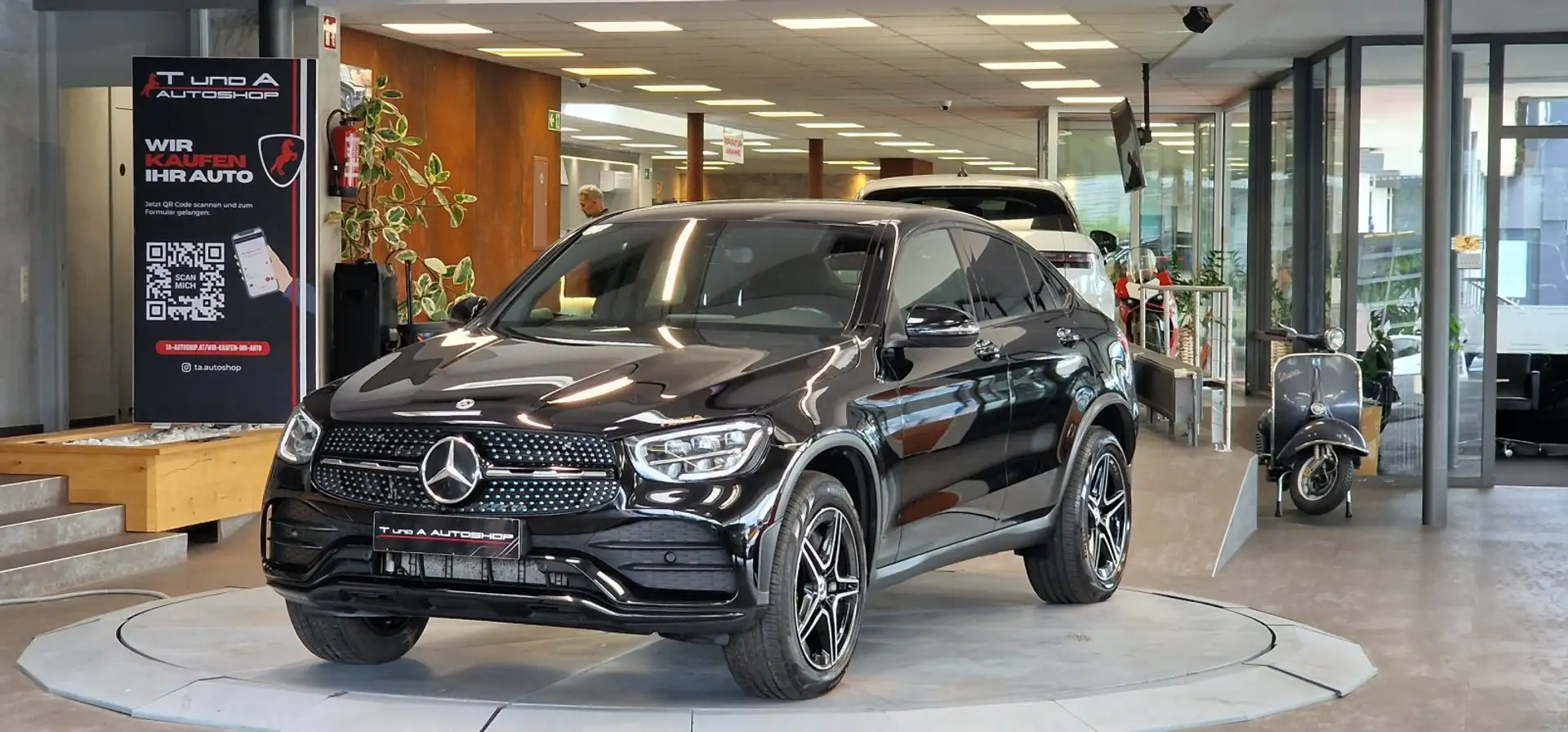 Mercedes-Benz GLC 300 de 4Matic Coupe AMG-Line Aut. *Night-Paket*Kamera* Schwarz - 1