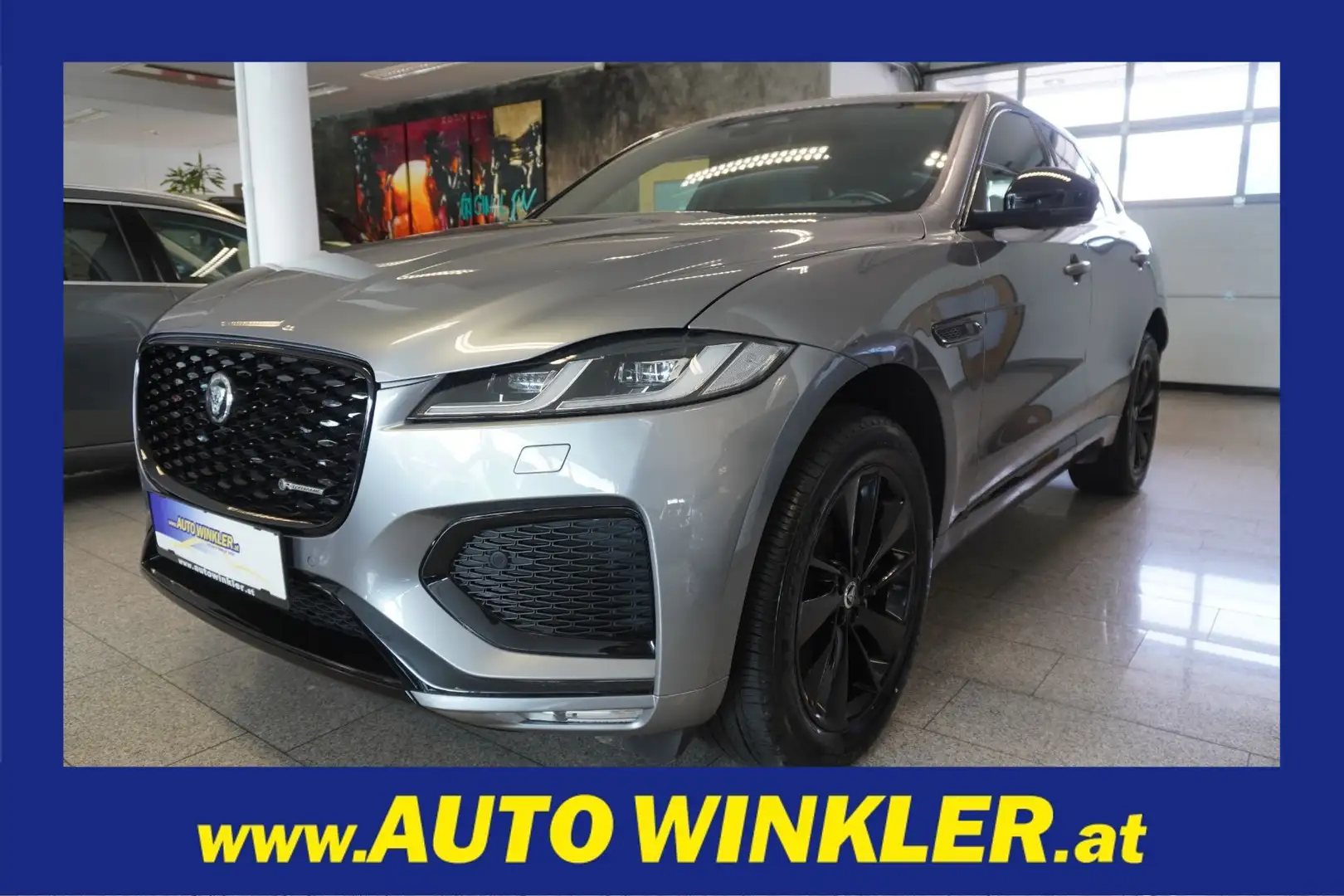 Jaguar F-Pace F-Pace R-Dynamic S 4WD Aut. Navi/Leder/Sportsitz Silber - 1