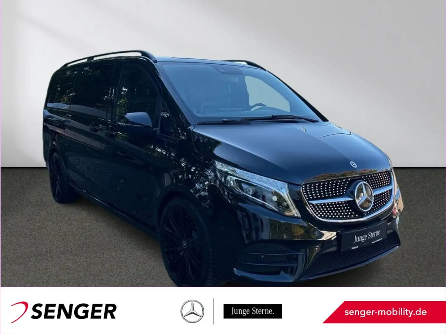 Mercedes-Benz V 300 d Edition Avantgarde lang AMG AIRMATIC 360° Noir - 1